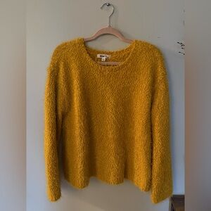 BB Dakota Mustard Crew Neck Sweater